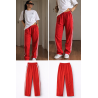 Pantalón Stradivarius rojo streetwear tendencia 🔥 | Moda urbana