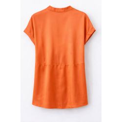 Blusa naranja chic irresistible 🔥