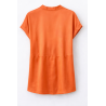 Blusa naranja chic irresistible 🔥